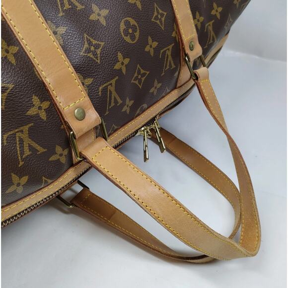 Louis Vuitton LV Boston Bag Sac Souple 45 Brown Monogram - Picture 3 of 9